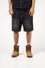 Keshi Denim Shorts Black