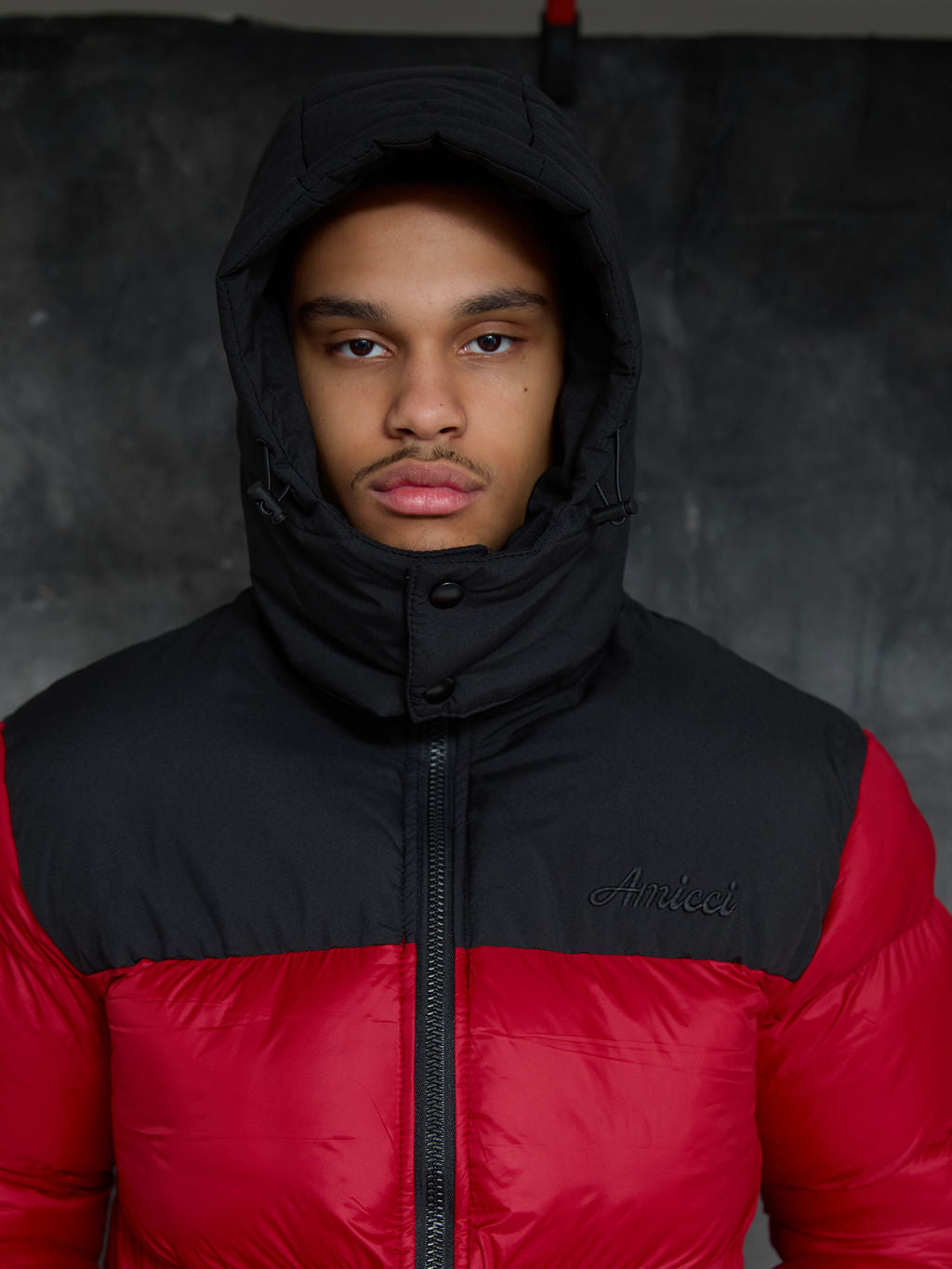 Chaqueta Puffer Bellezza Roja