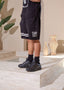 Nantes Knitted Shorts Black