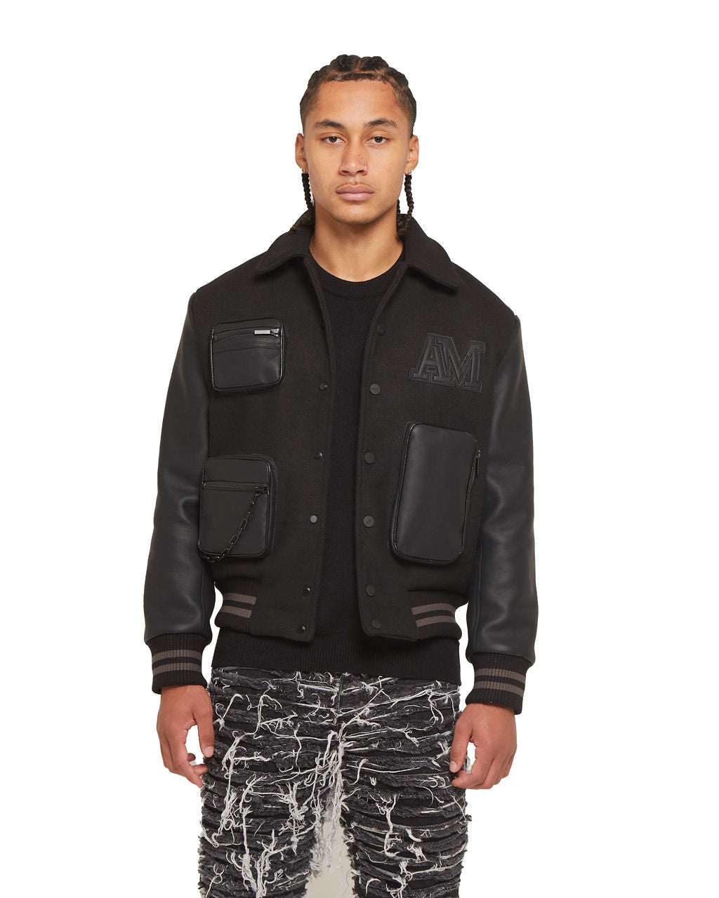 Chaqueta Varsity de Lana Georgio