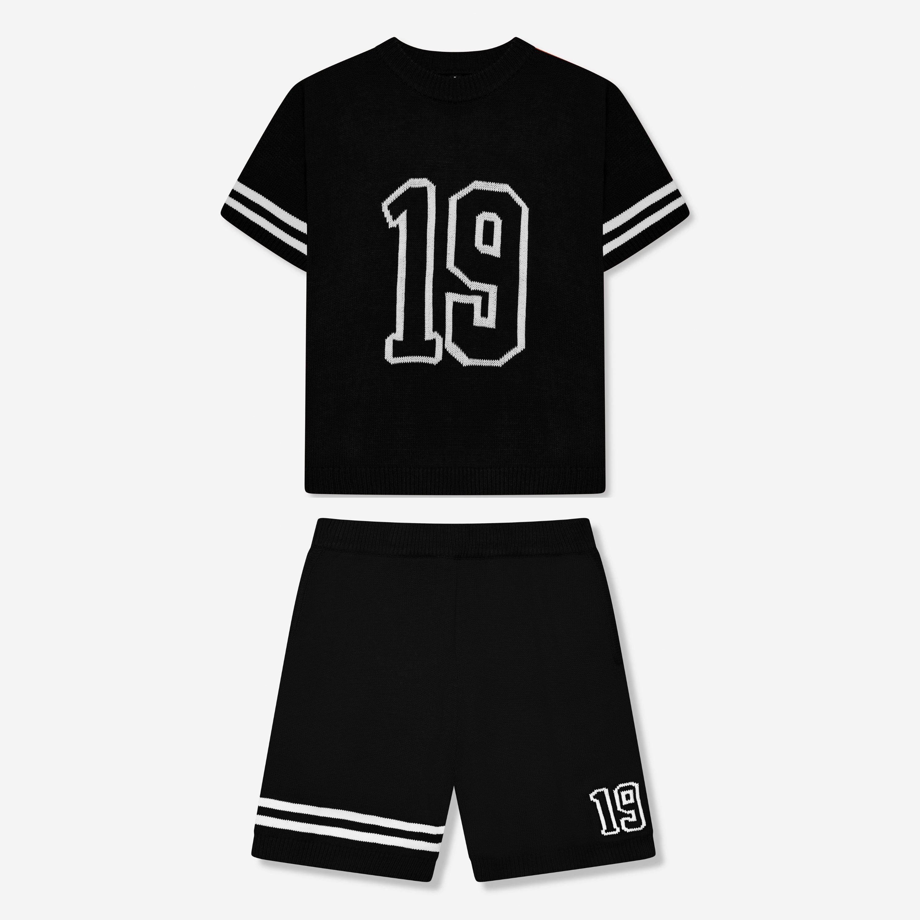 Conjunto de punto Nantes negro