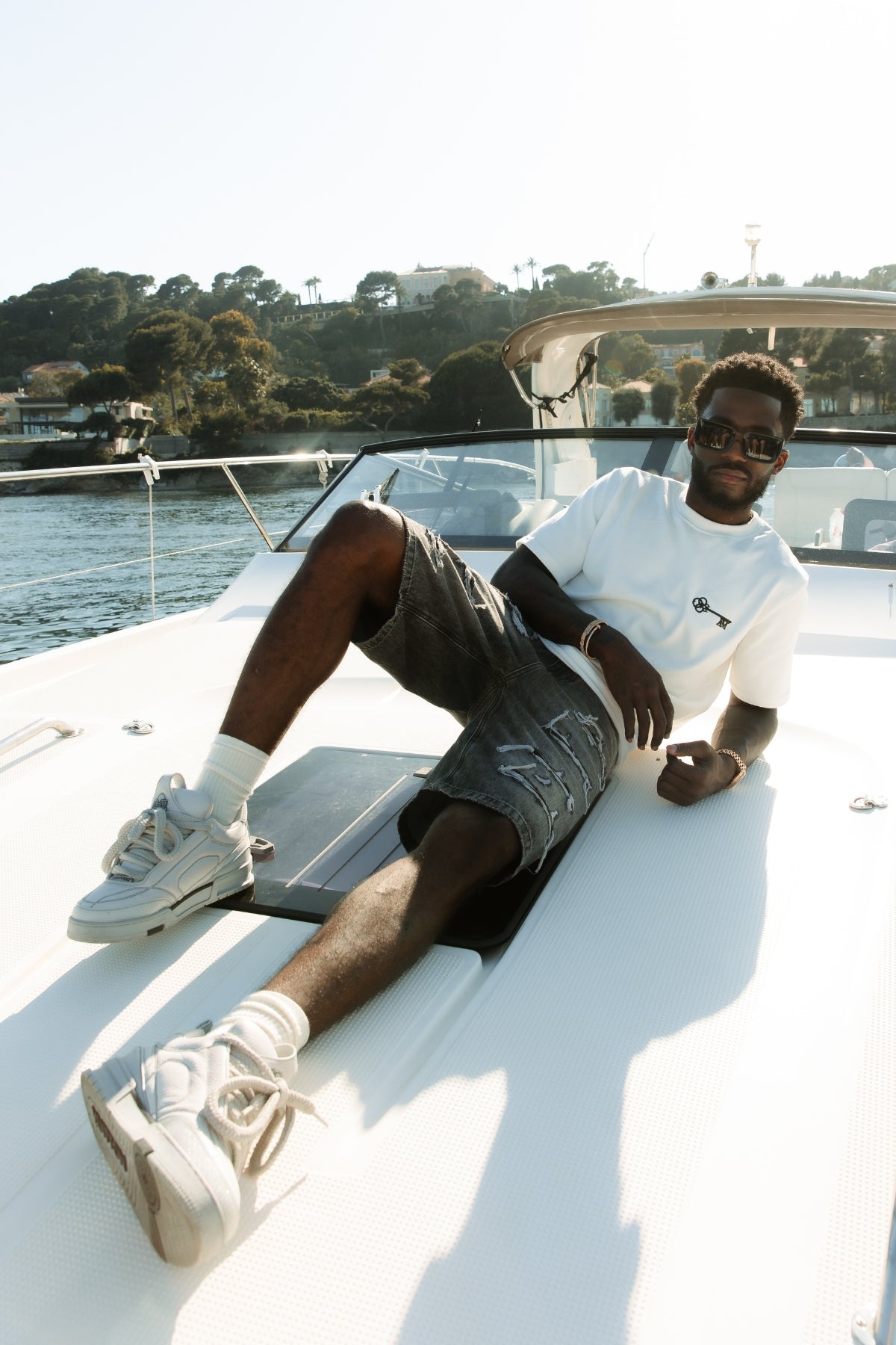 Imola Mid Grijze Shorts