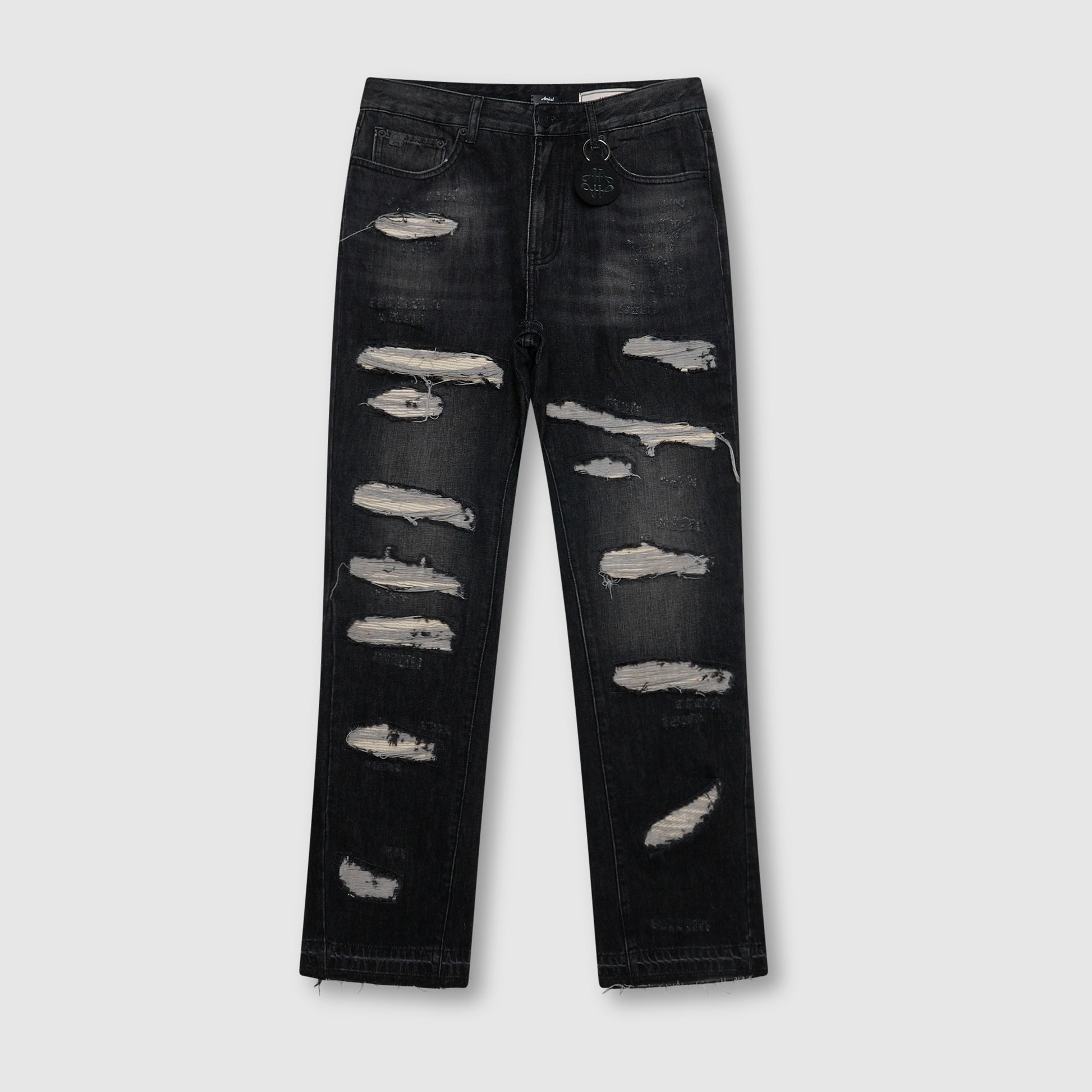 Jeans de campana negros Trivoni