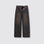 Natale Brown Baggy Jeans