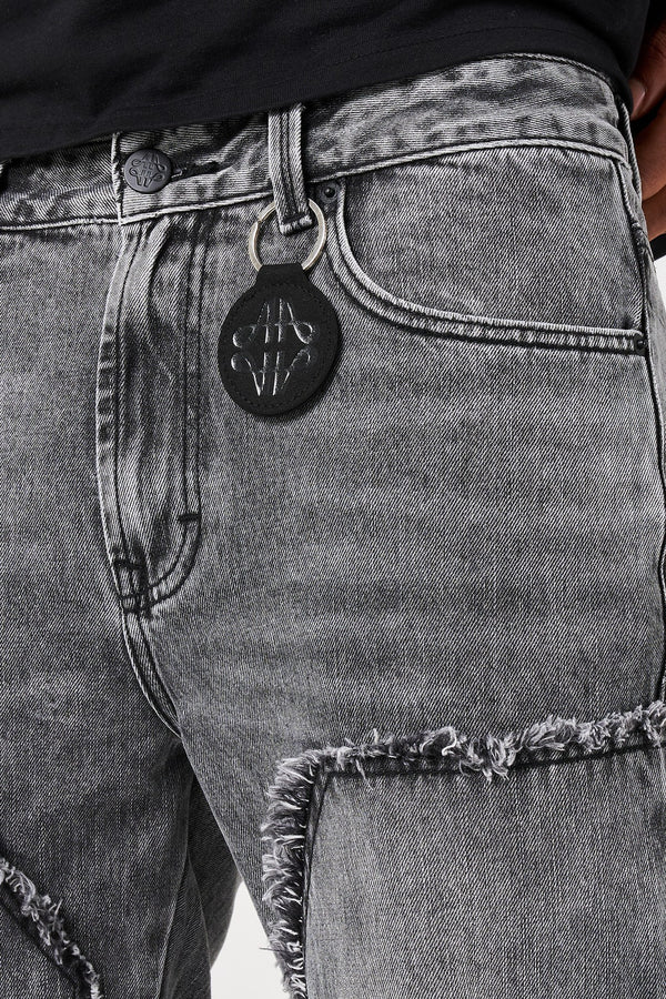 Jeans de lavado azul claro Hernan