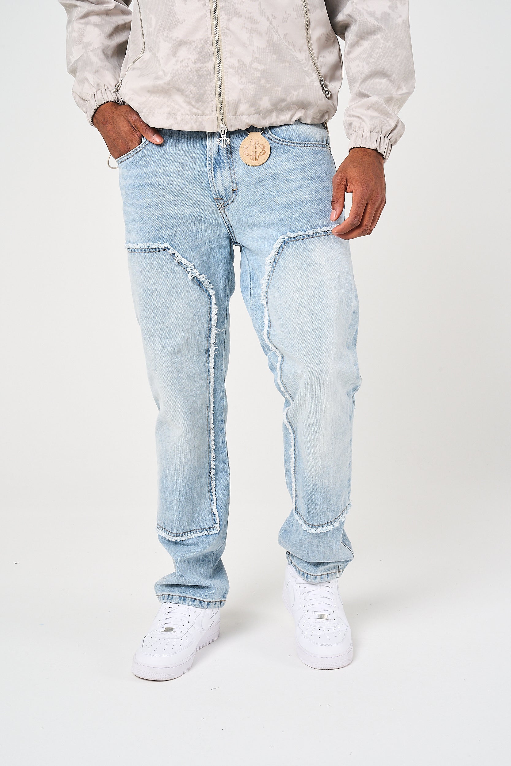Hernan Light Blue Carpenter Jean