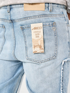 Hernan Light Blue Carpenter Jean