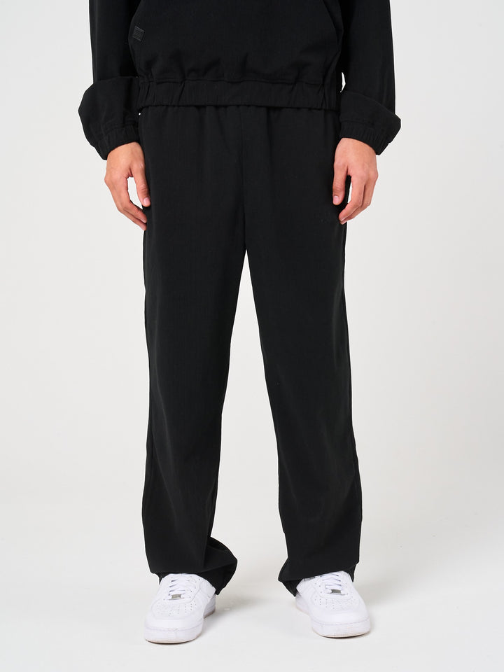 Cylinder Black Needlecord Jogger