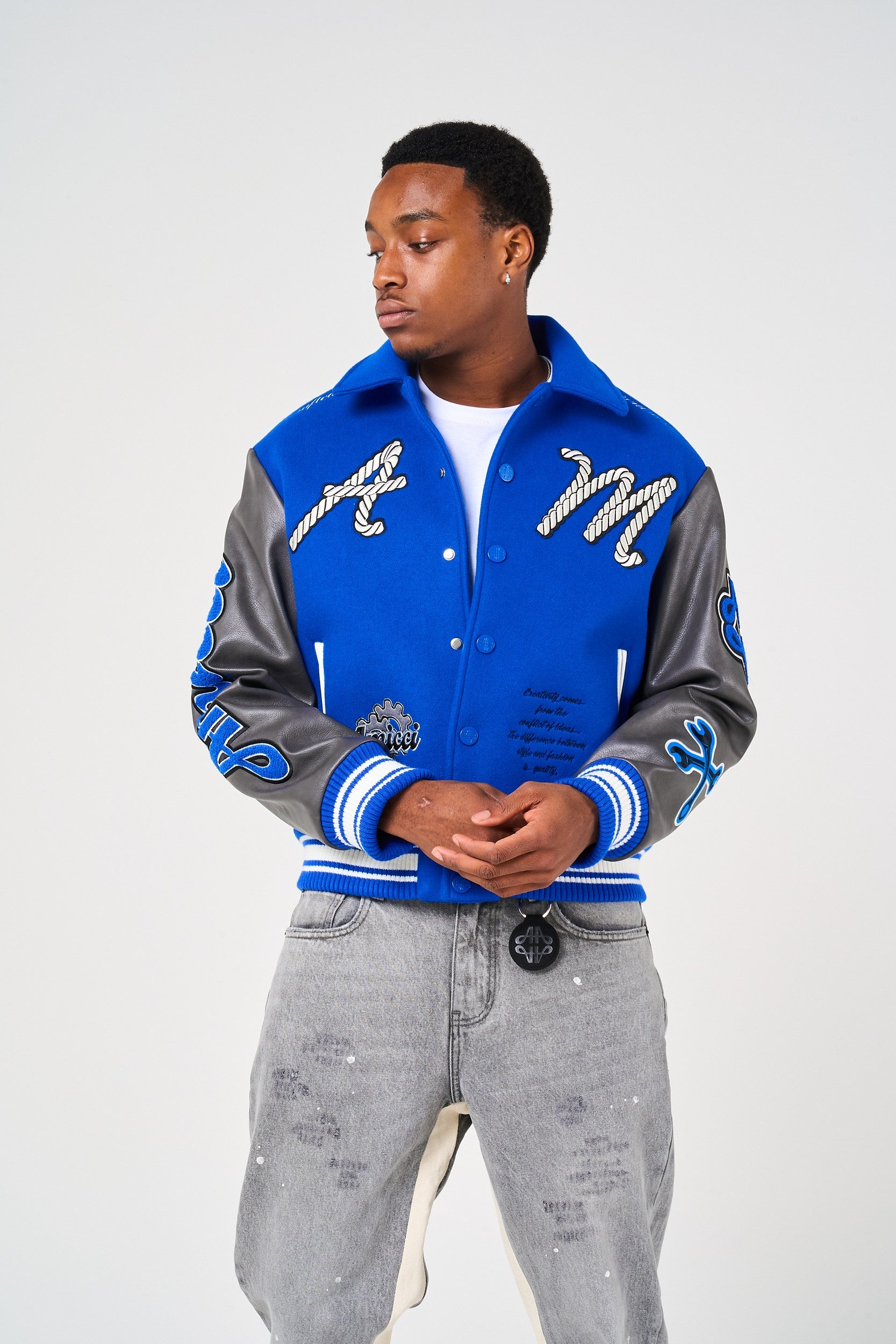 Ameri RIB DOCKING TUCKED CUFFS JACKET 美品 Ameri（アメリ）の「RIB DOCKING TUCKED CUFFS JACKET（その他アウター