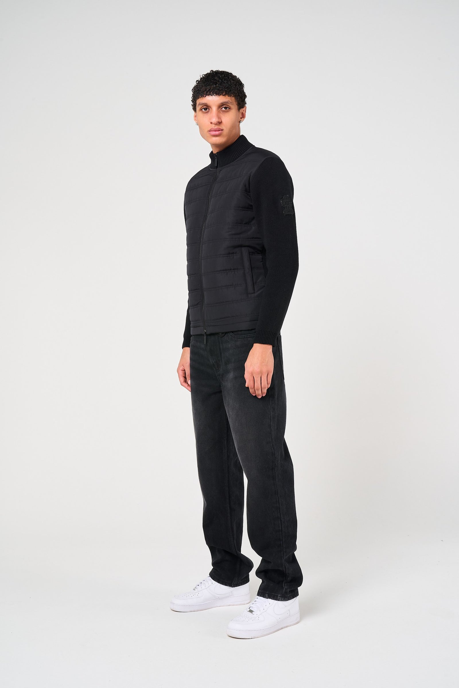 Lennox Black Straight Jean