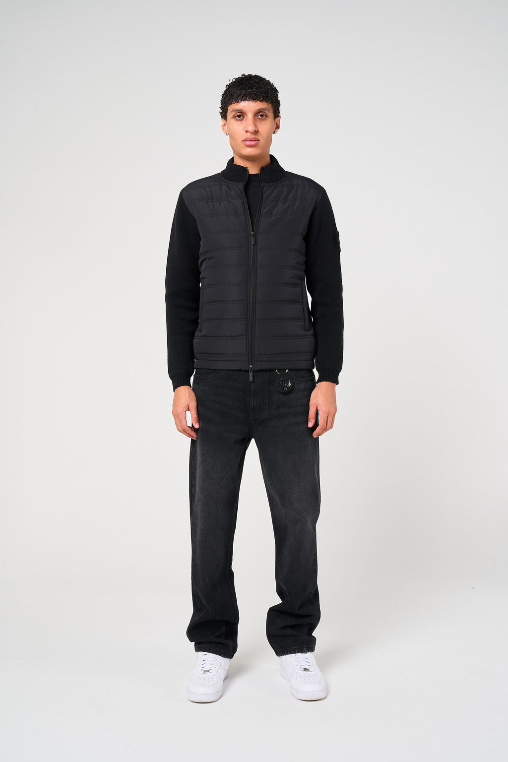 Hester Quilted Black Jacket