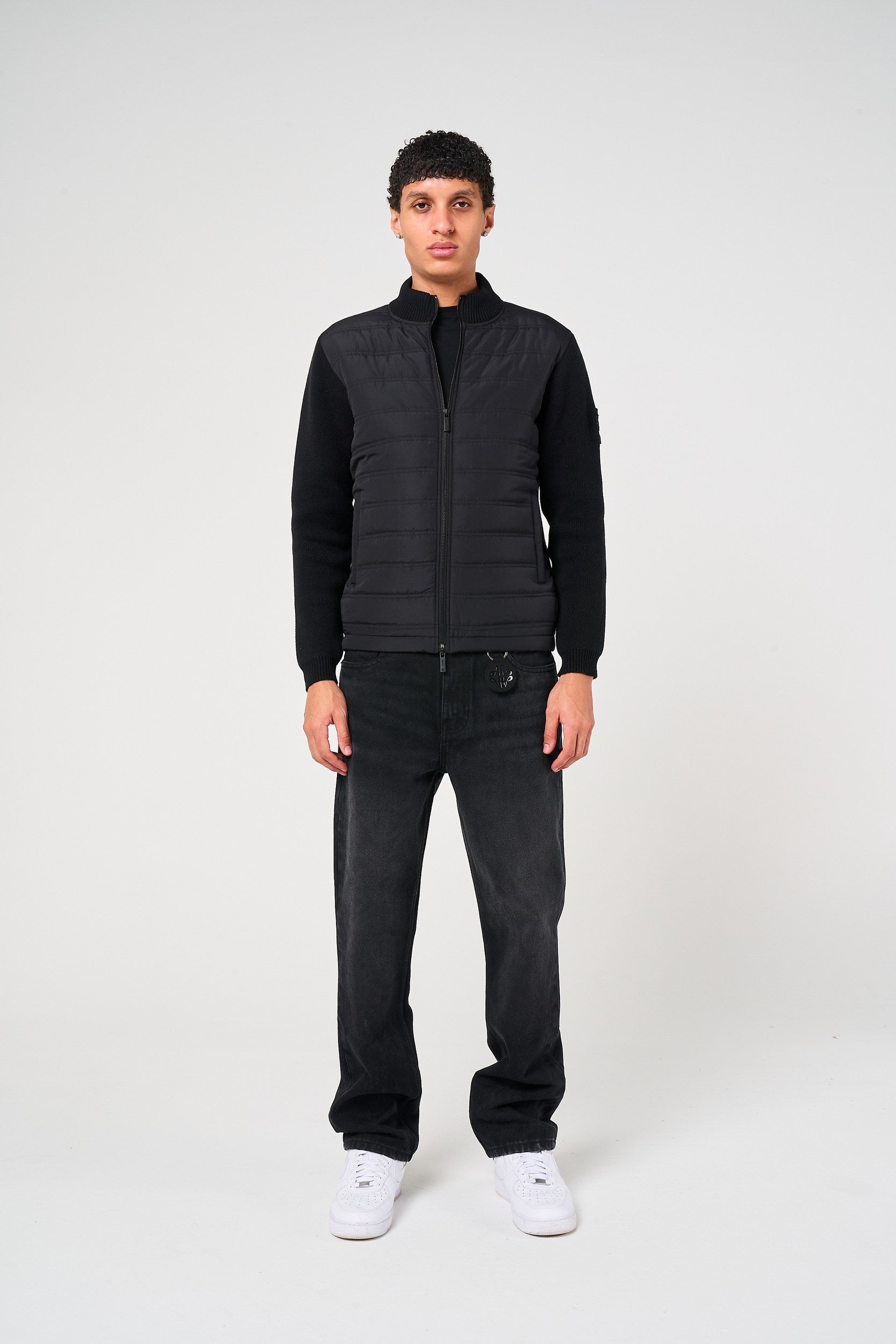 Hester Quilted Black Jacket