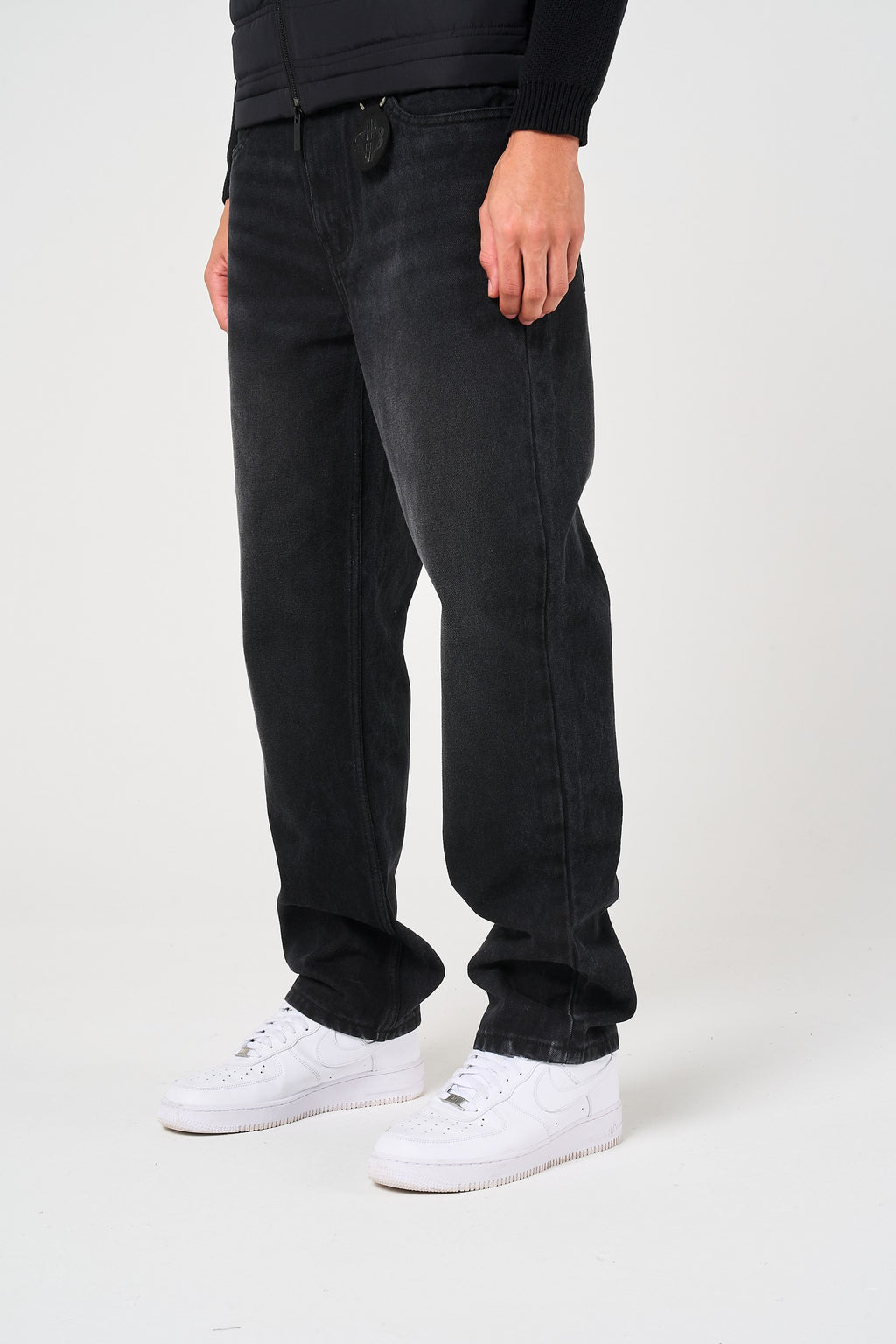 Lennox Black Straight Jean