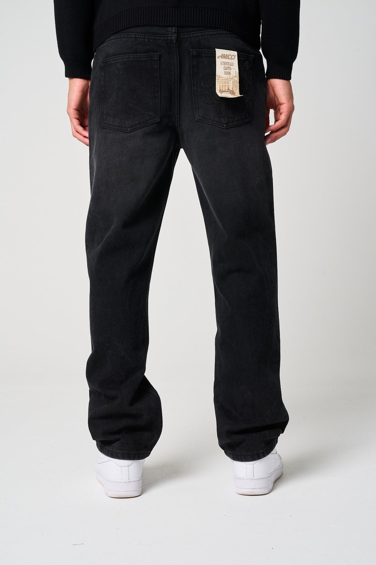 Lennox Zwarte Rechte Jeans