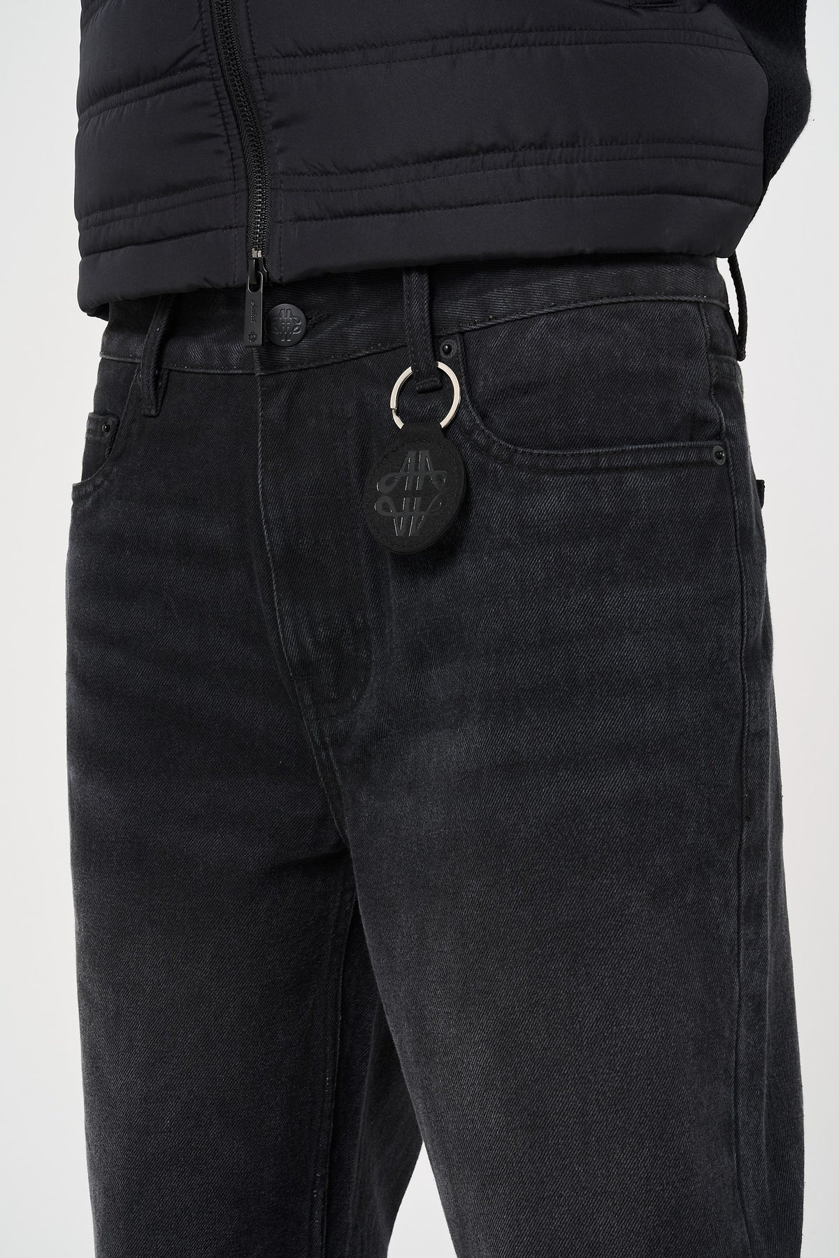 Lennox Zwarte Rechte Jeans