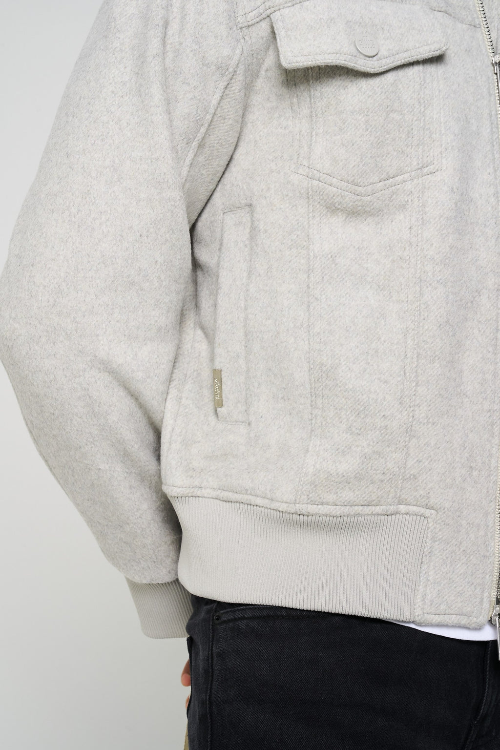 Varick Sherpa Collared Jacket