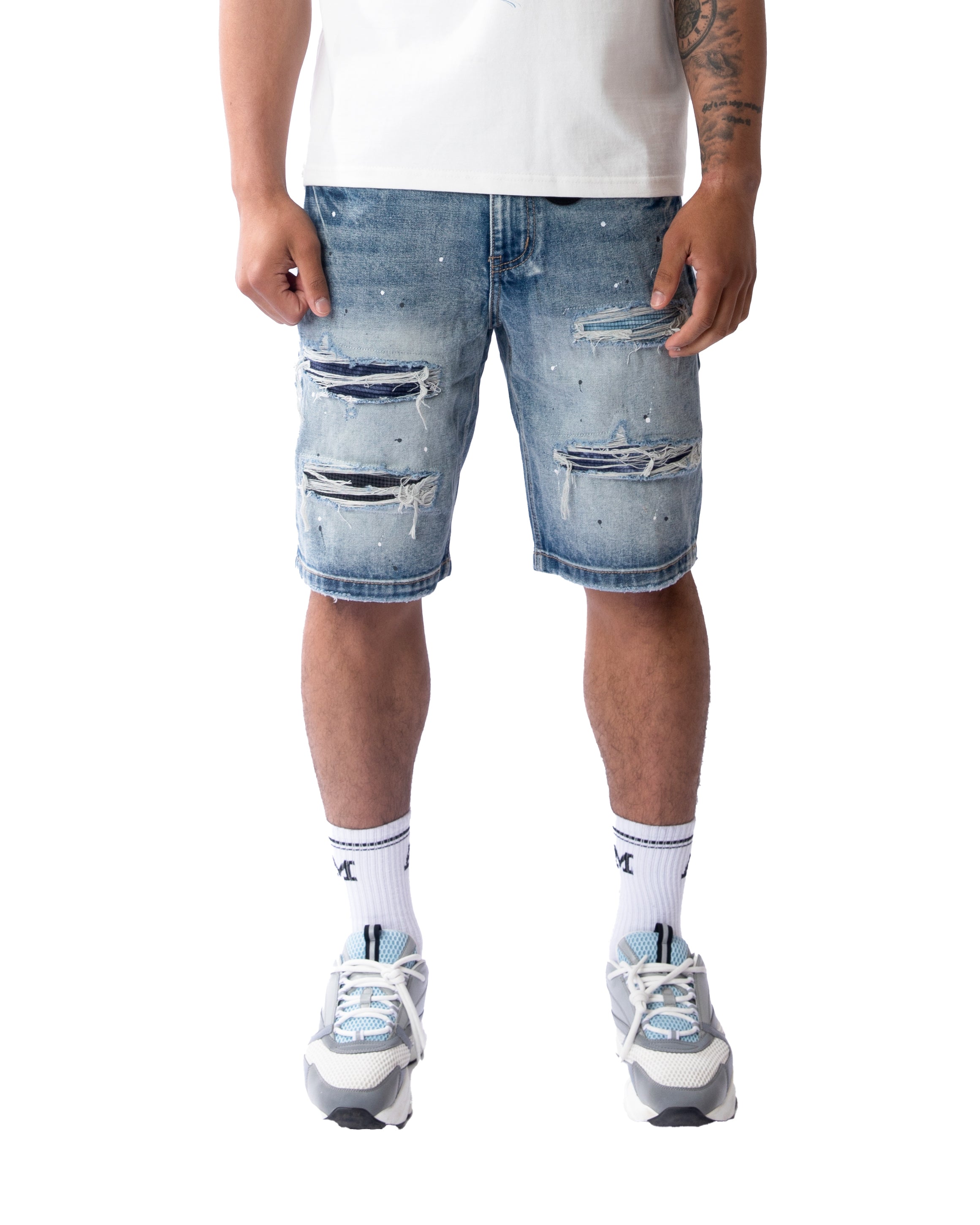 Shorts azules Sanko Mid