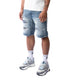 Shorts azules Sanko Mid