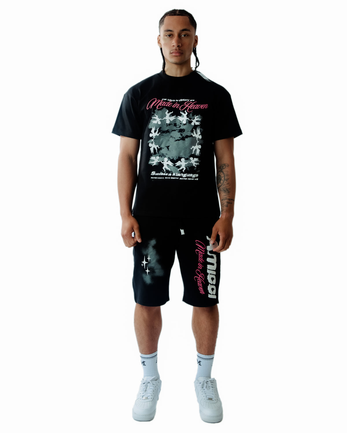 Angeli Graphic Short Black