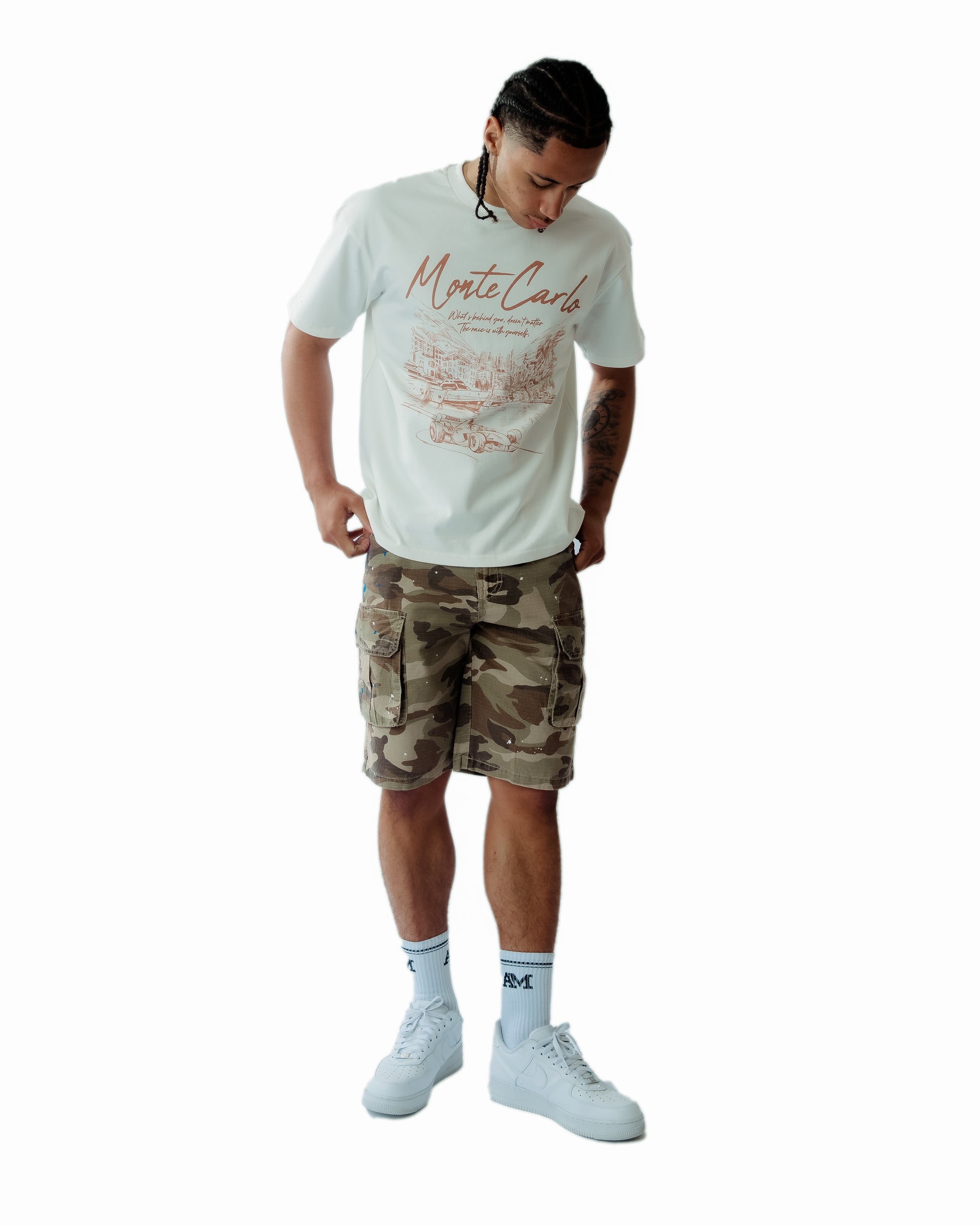 Forza Grafisch T-shirt Bruin