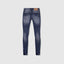 Jeans Skinny Azules Medios Alonzo