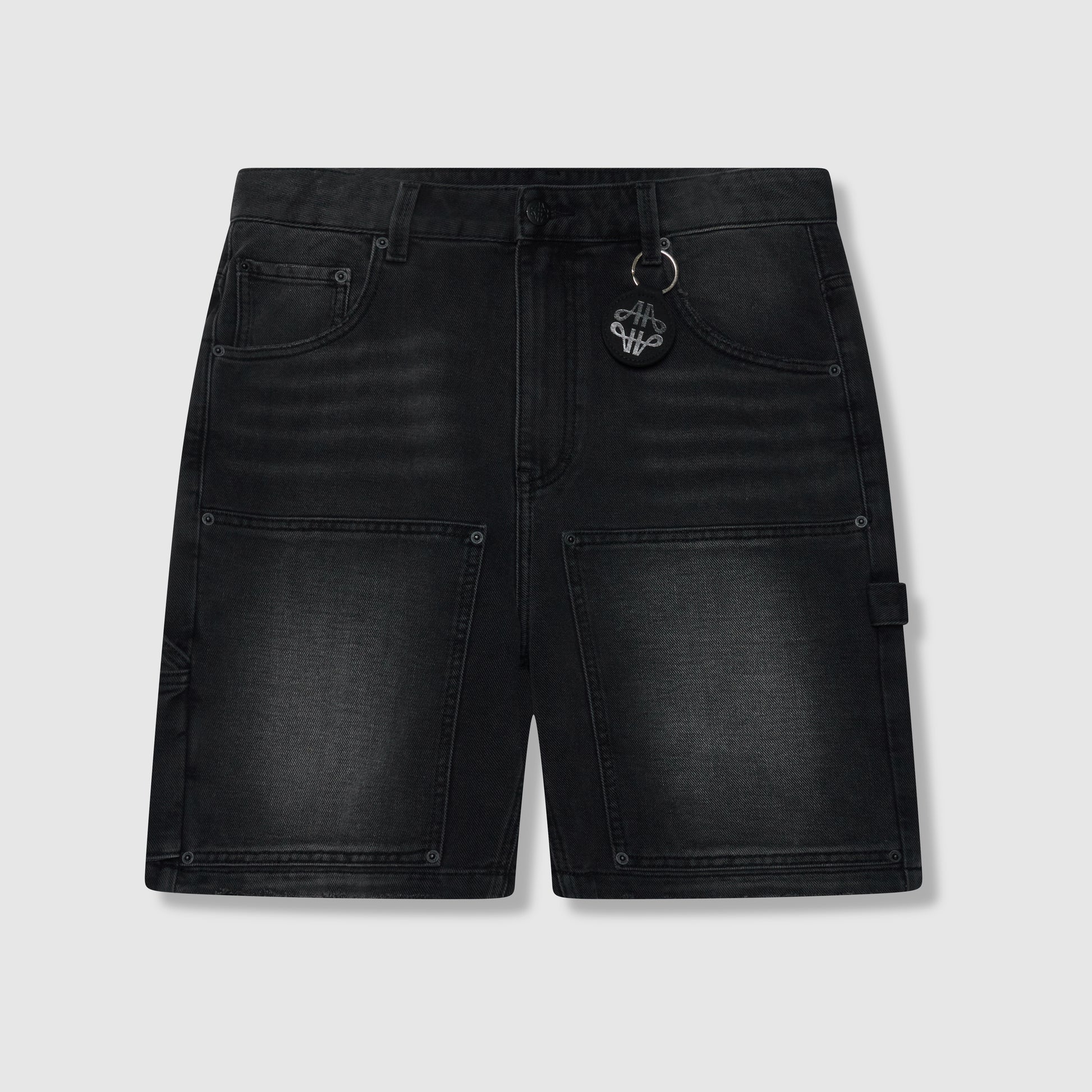 Shorts de mezclilla Mason negros