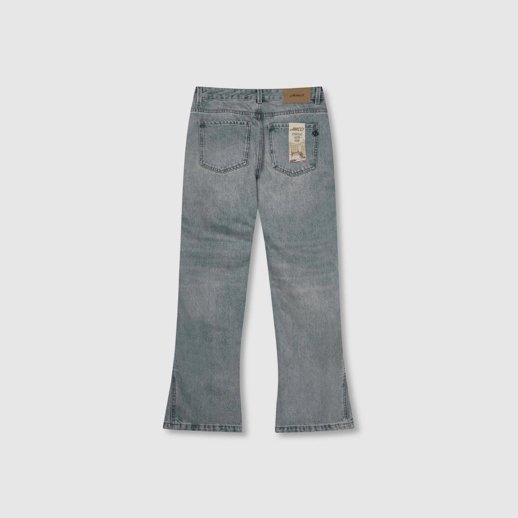 Lorient Gecombineerde Flare Jeans Blauw