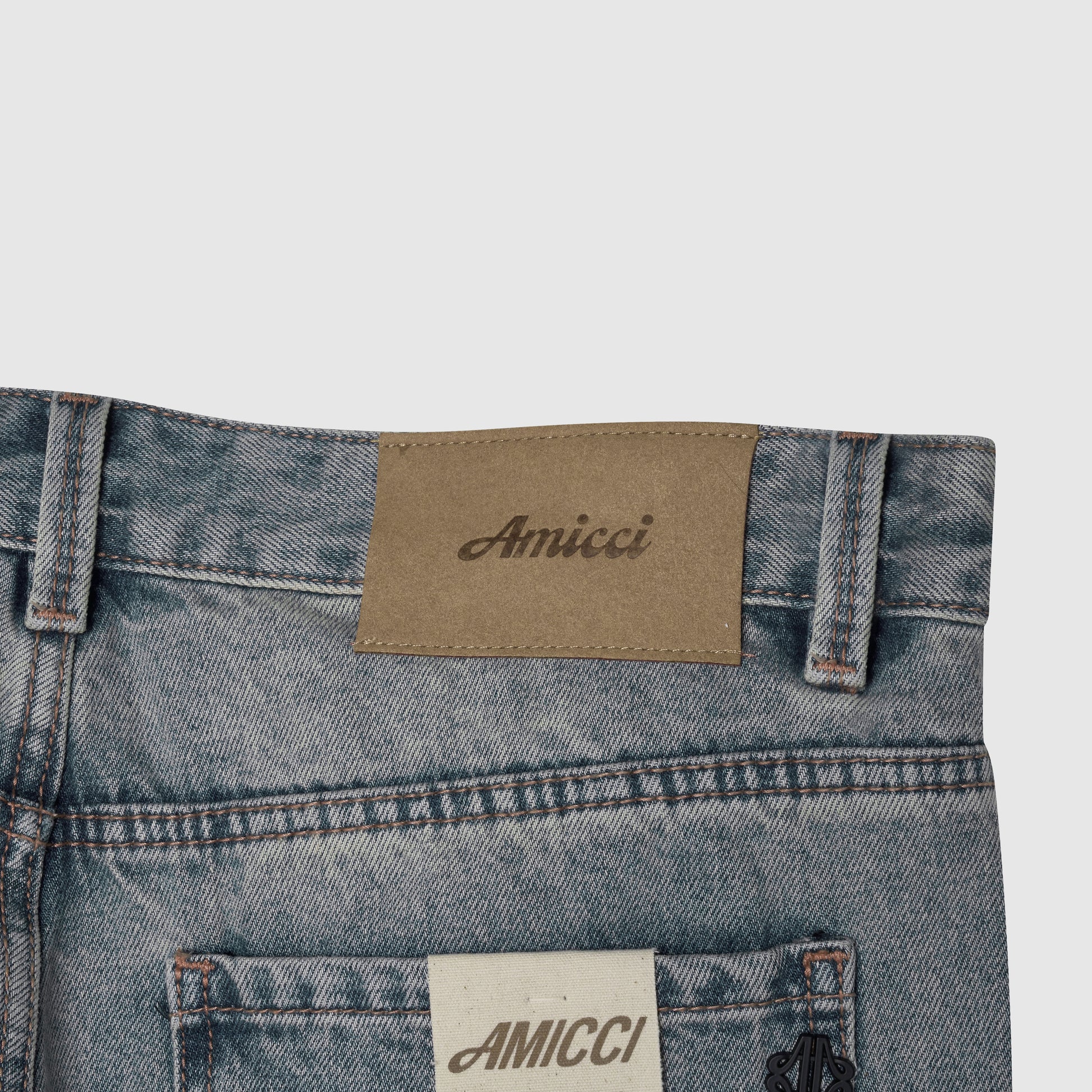 Lorient Gecombineerde Flare Jeans Blauw