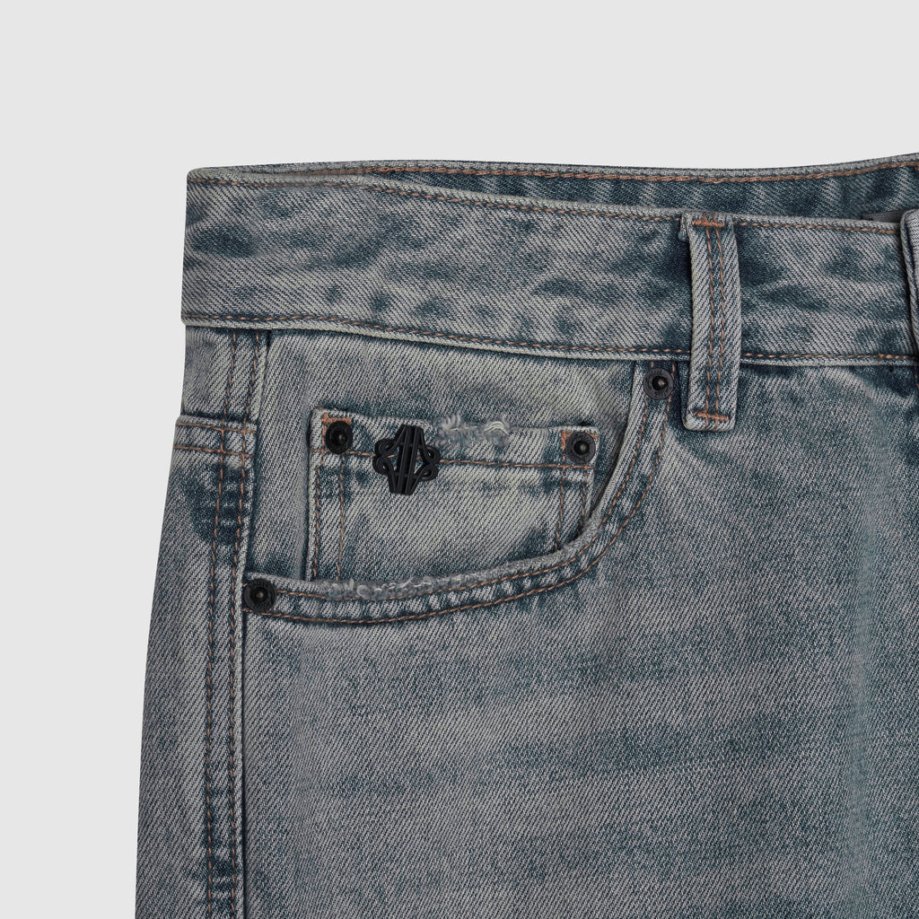 Lorient Gecombineerde Flare Jeans Blauw