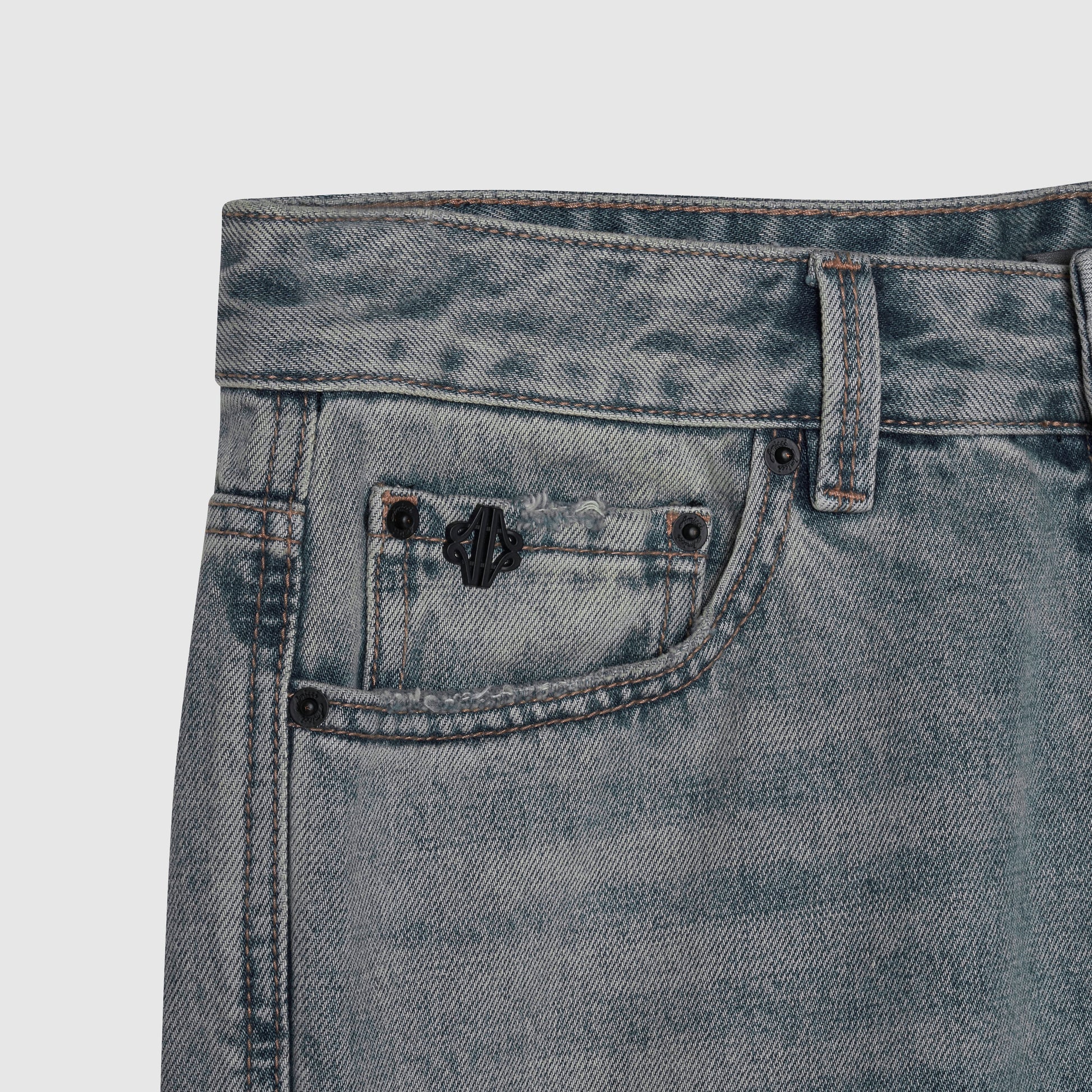 Lorient Gecombineerde Flare Jeans Blauw