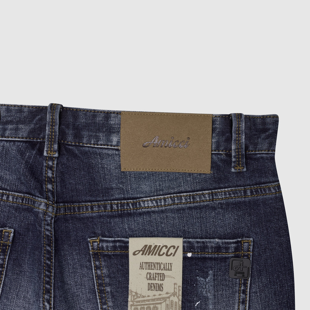 Jeans Skinny Marseille Azul Medio