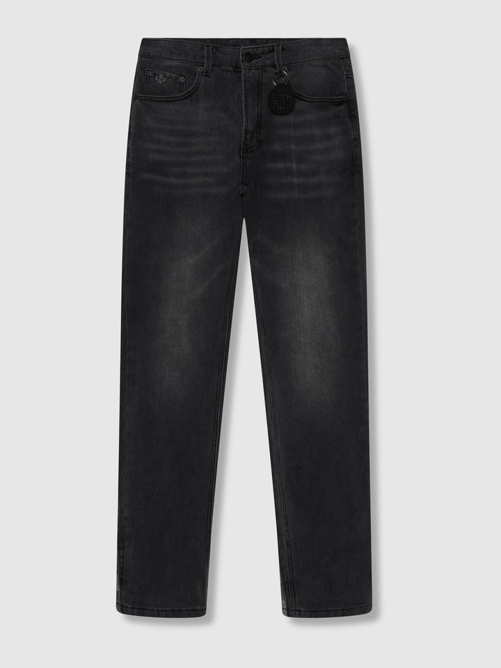Givona Gewassen Zwarte Flare Jeans