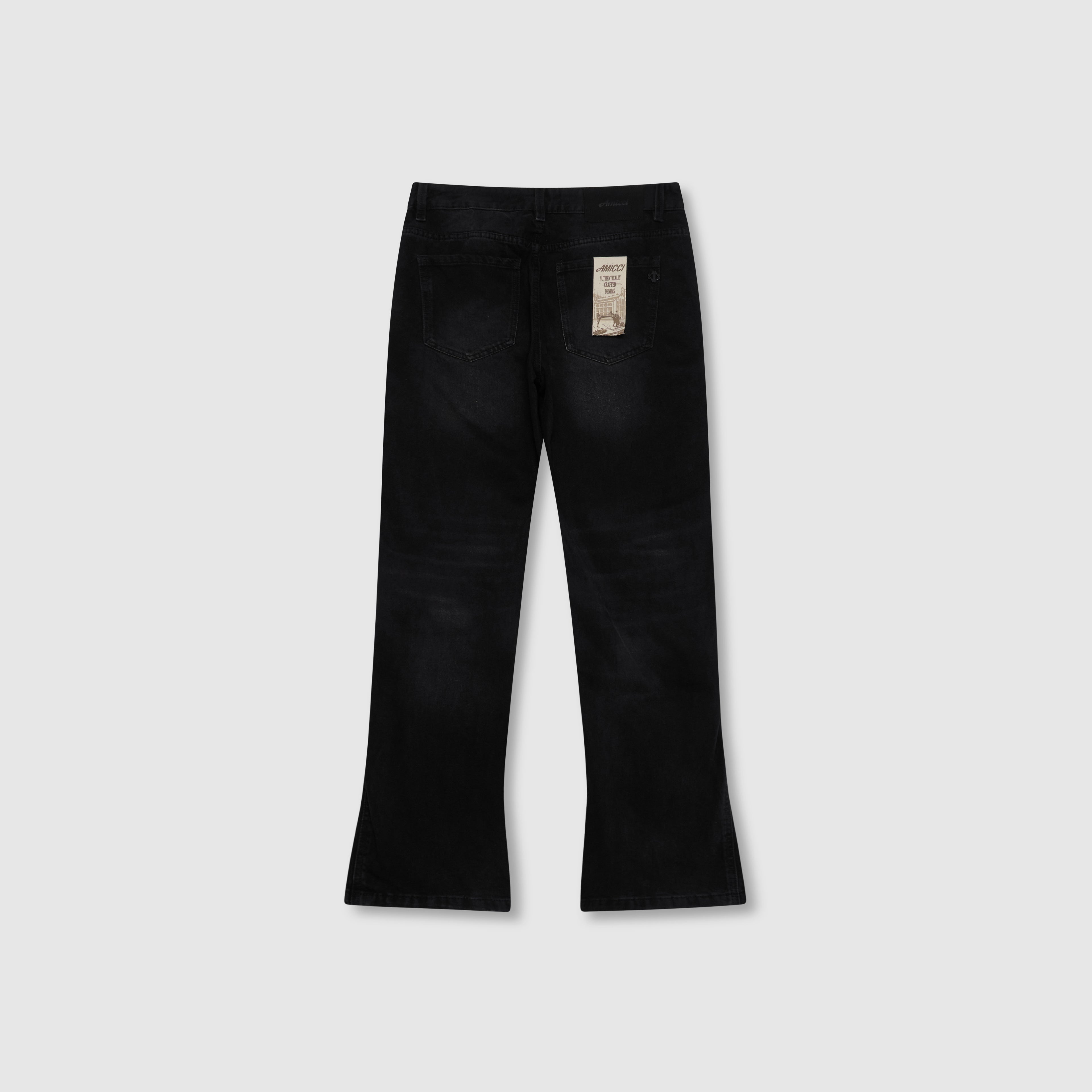 Lorient Black Flare Jean