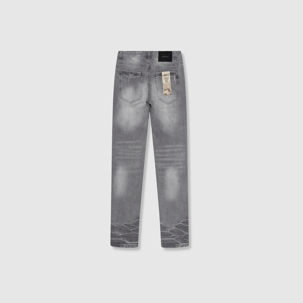 Alonzo Grey Skinny Jeans