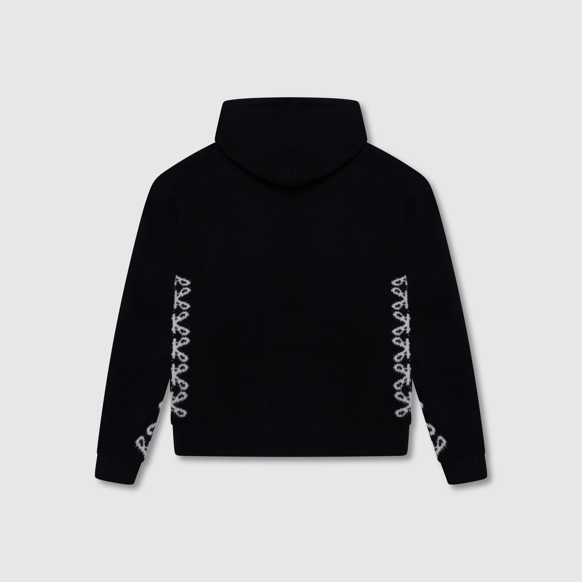 Sudadera negra de punto merino