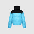 Chaqueta de plumas azul Bellezza