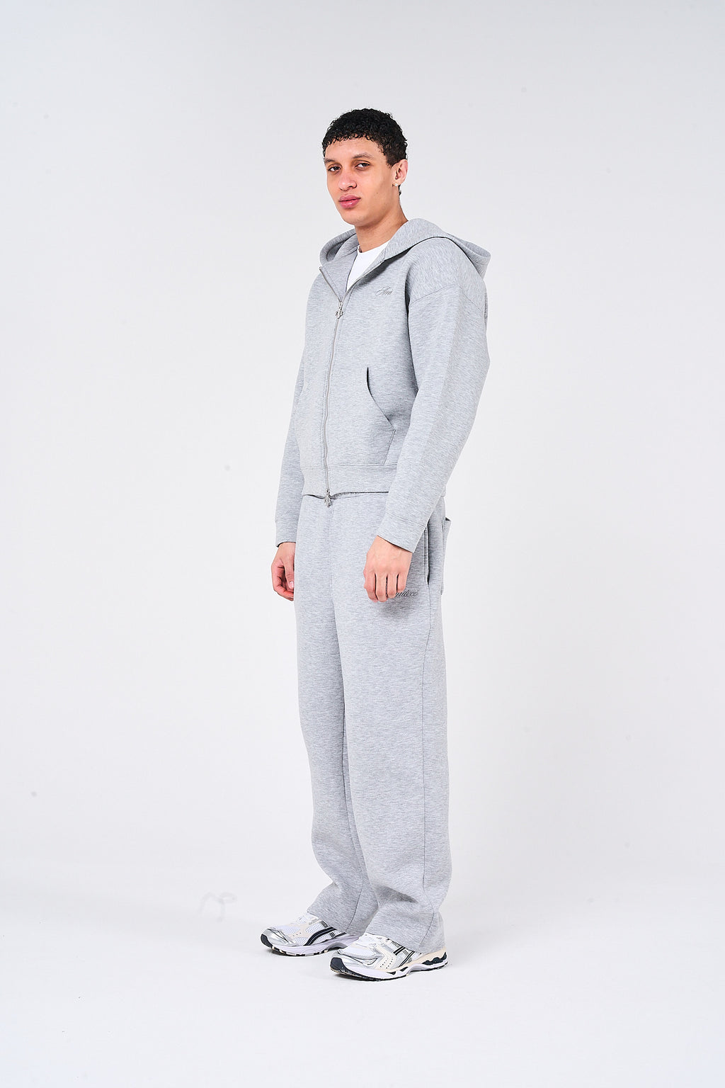 Atelier Grey Scuba Hoodie