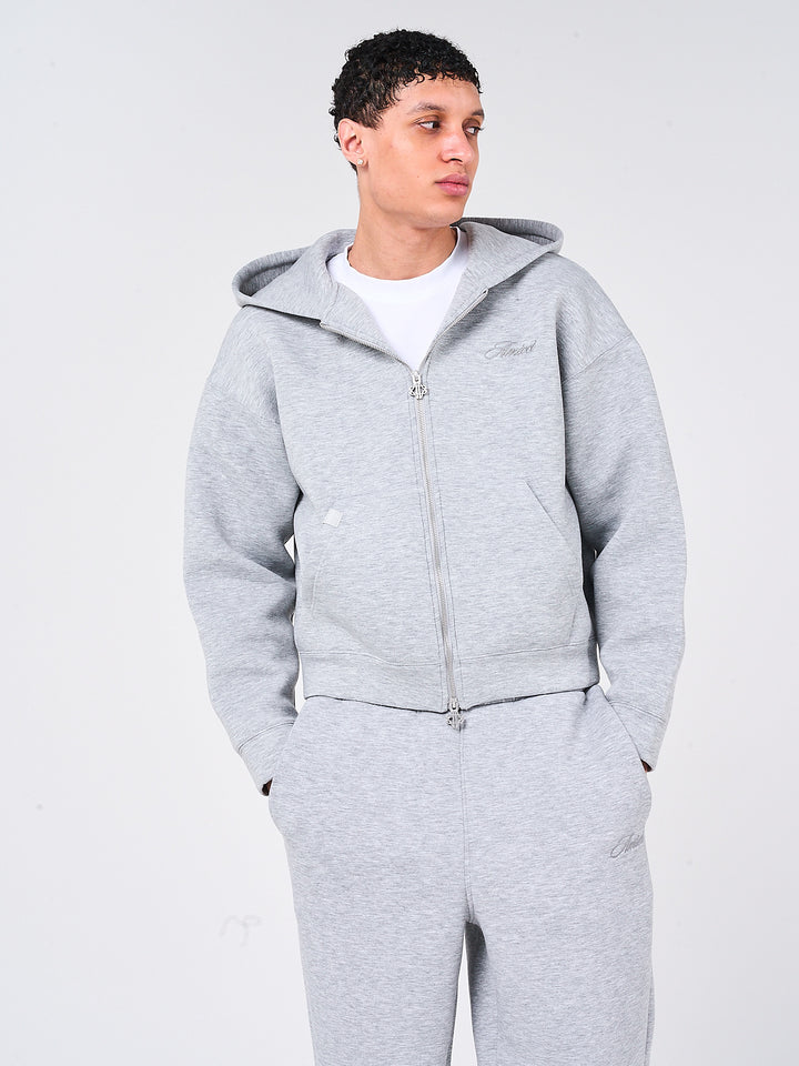 Atelier Grey Scuba Hoodie