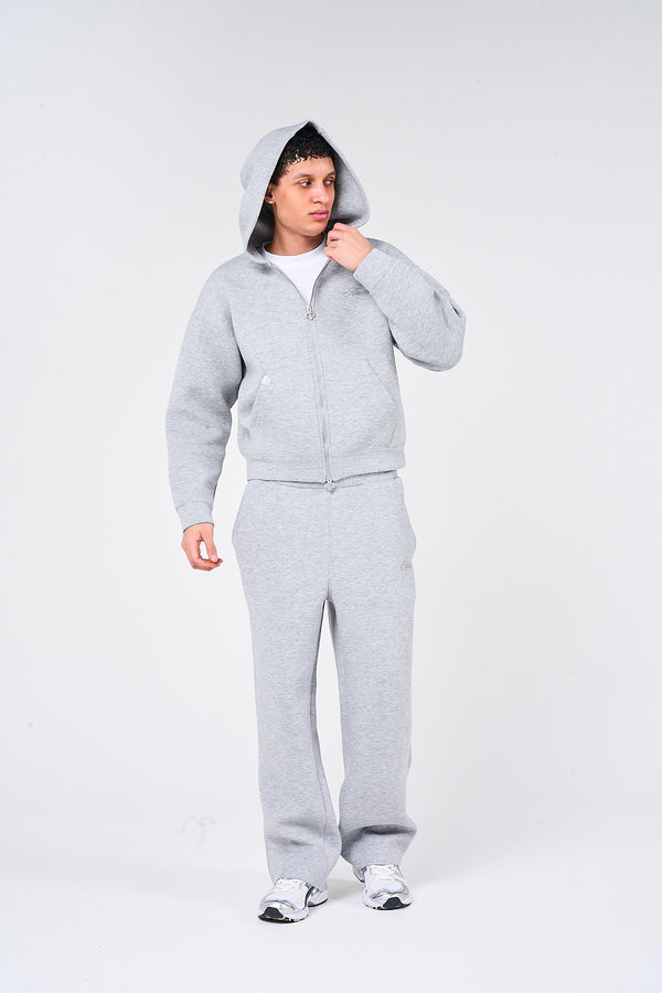 Atelier Grijze Scuba Hoodie