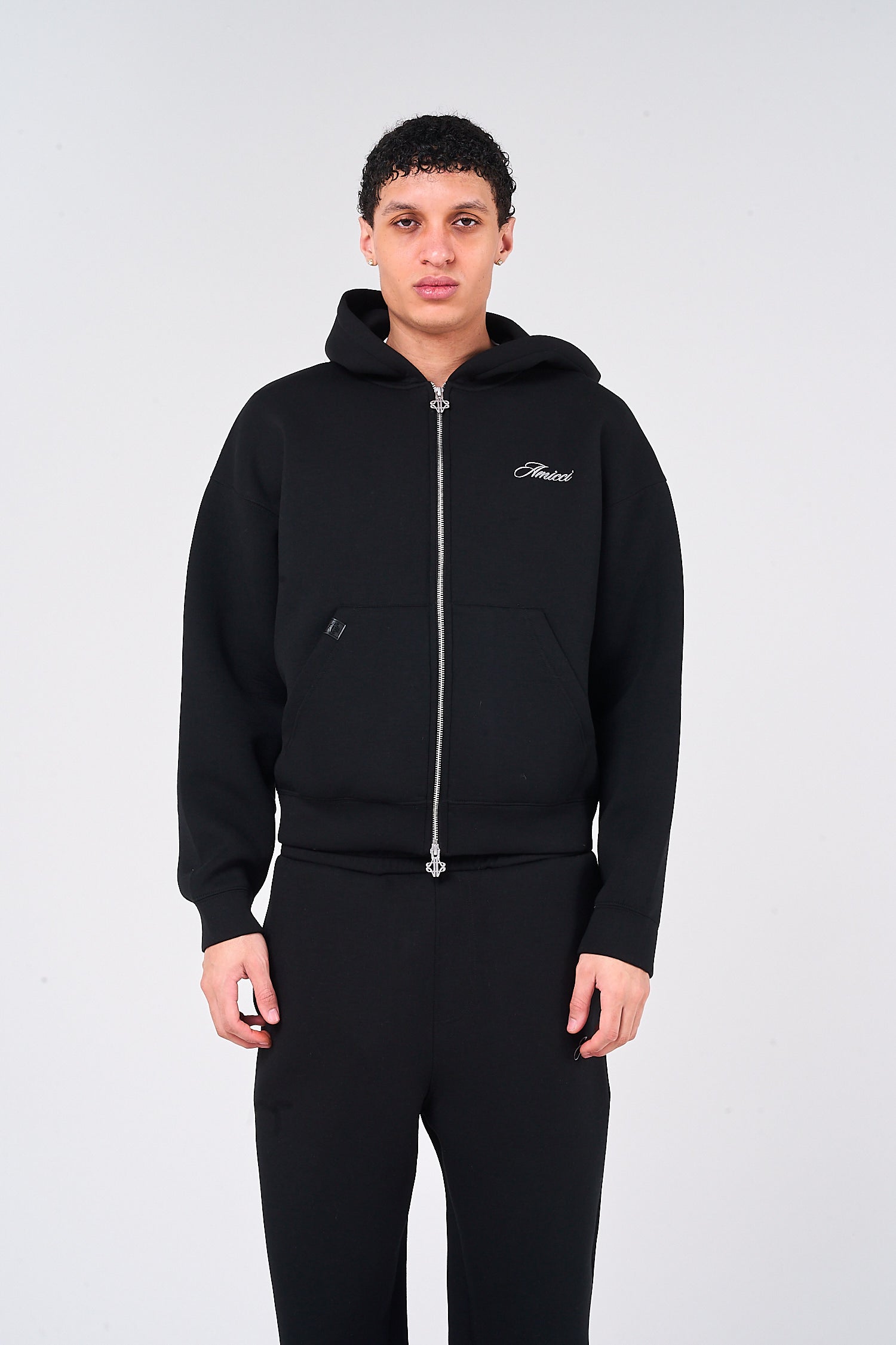 Atelier Black Scuba Hoodie