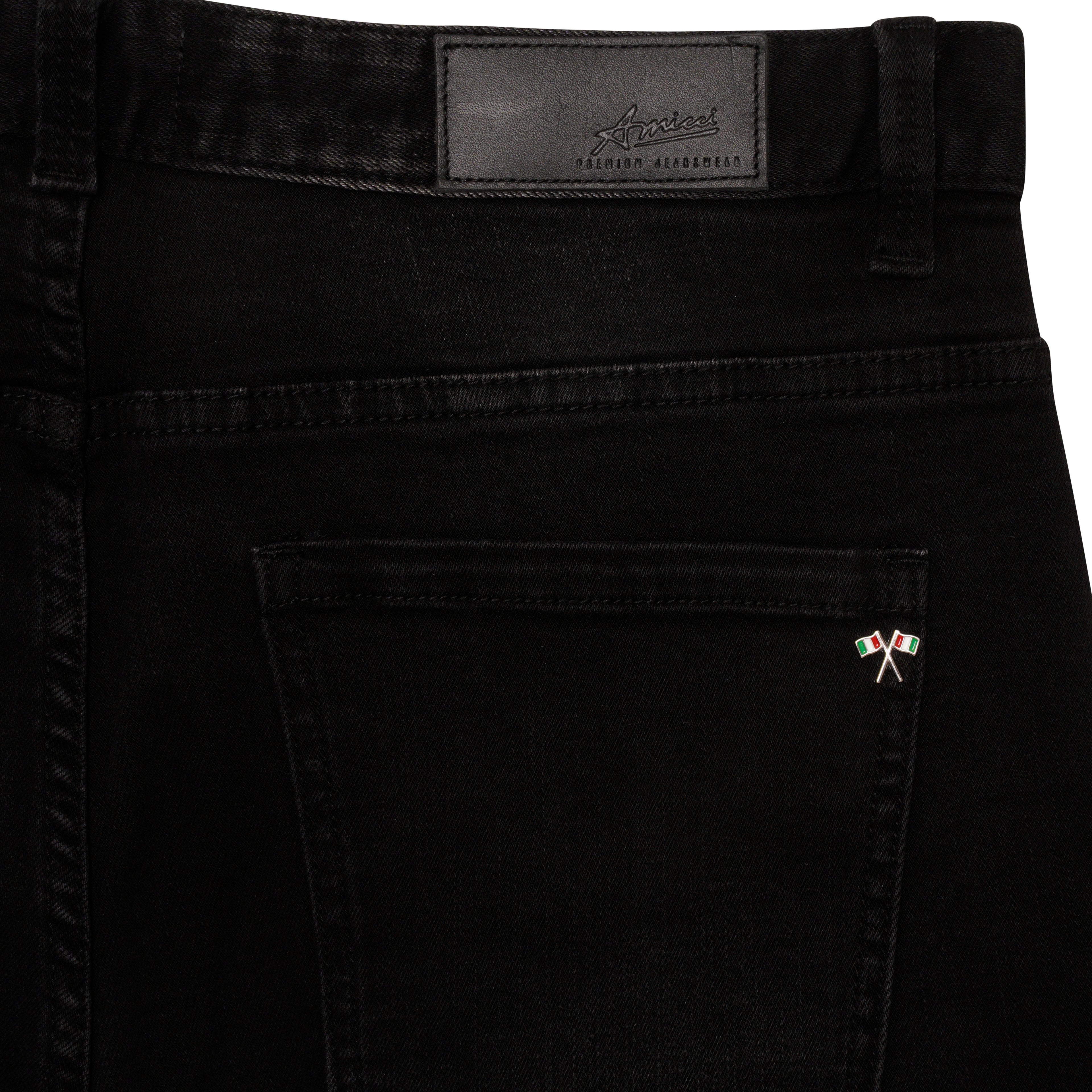 Roma Black Skinny Jean