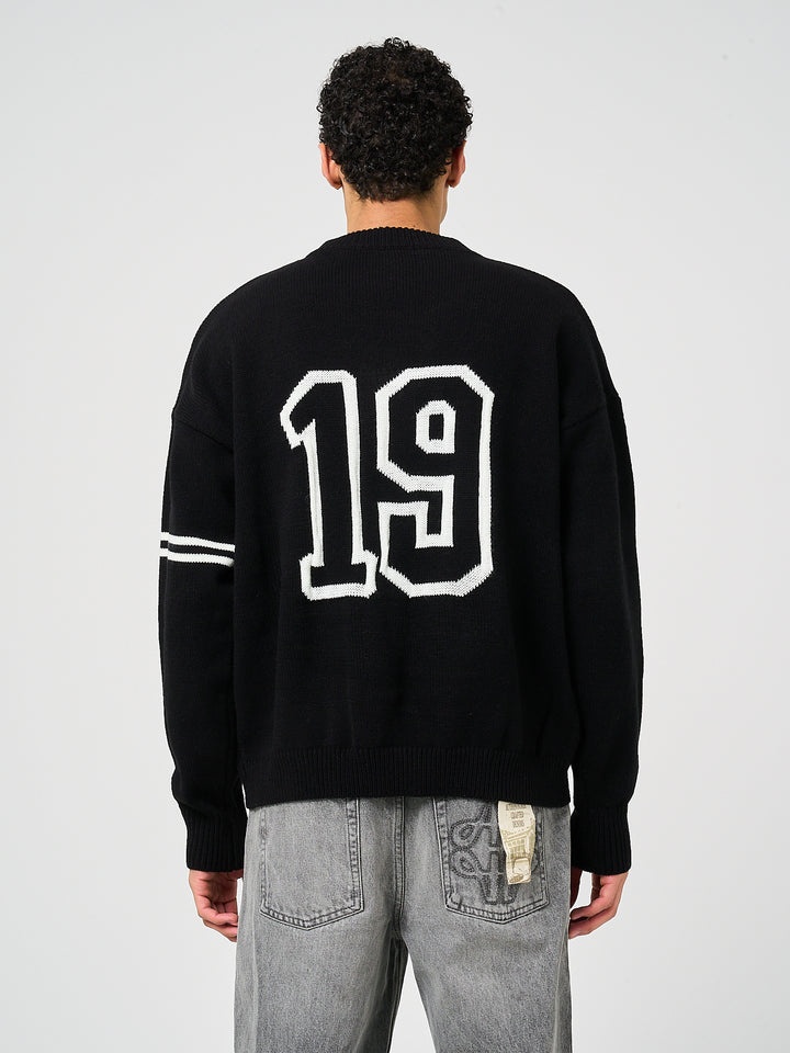 Nantes Long Sleeve Black T Shirt