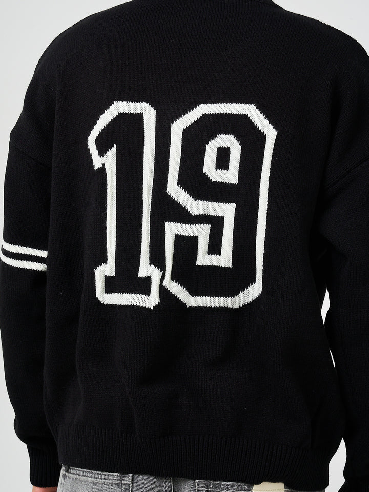 Nantes Long Sleeve Black T Shirt