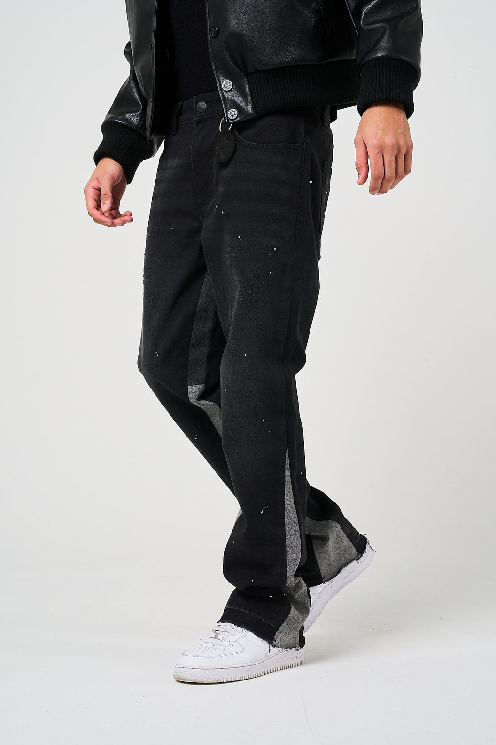 Maranello Black Flare Jean