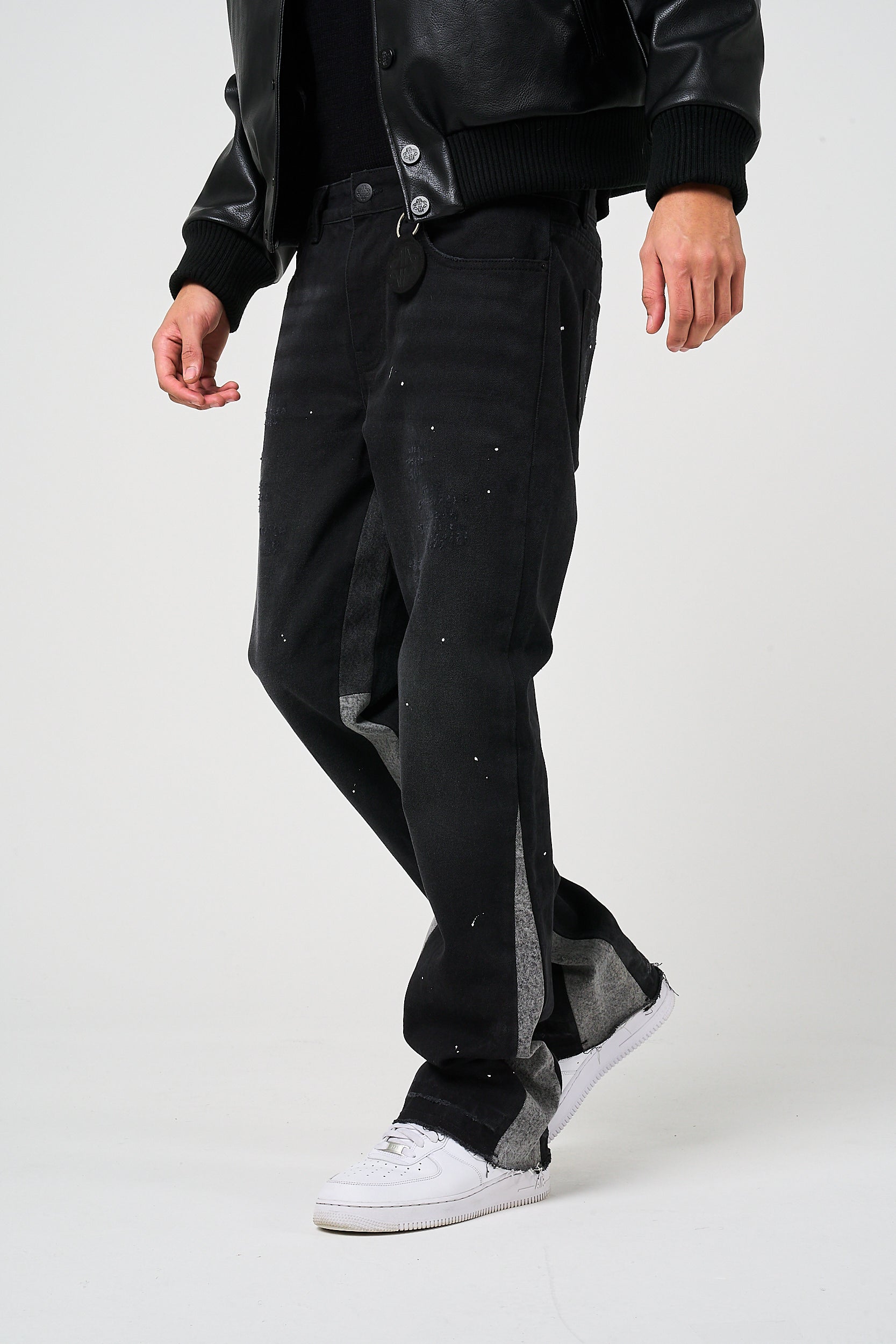 Maranello Black Flare Jean