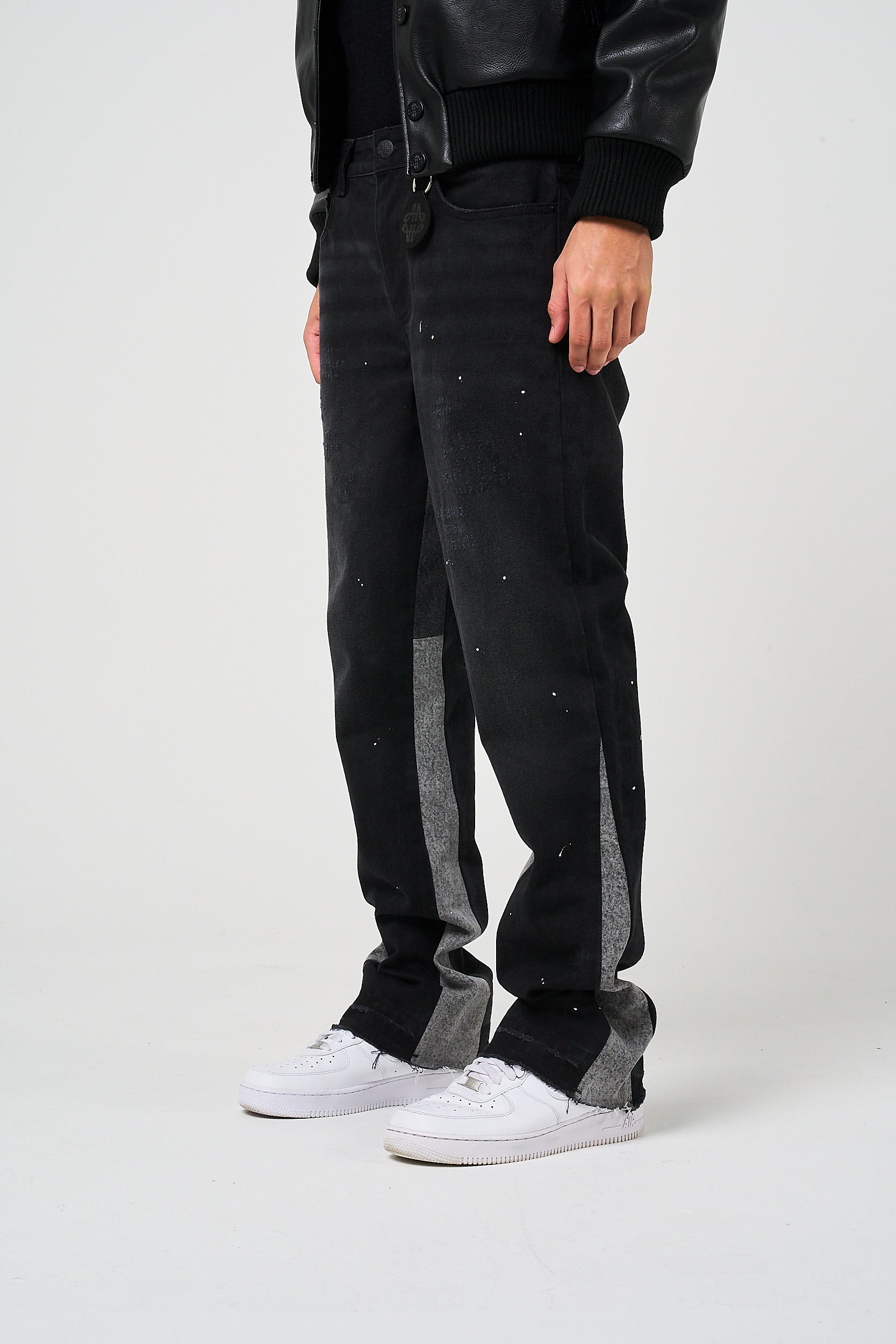 Amicci Premium Quality Men's Ripped Denim Jeans - Italian Styling