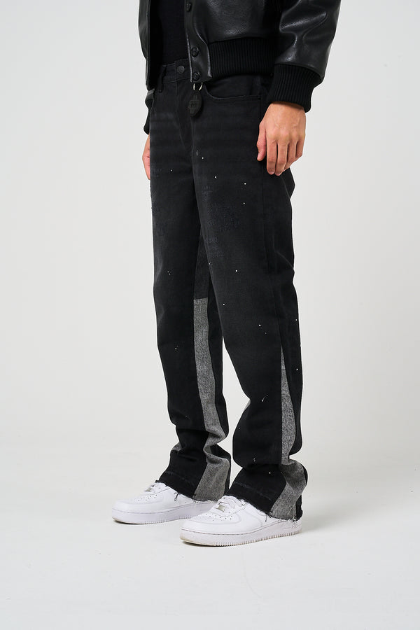 Maranello zwarte flared denim