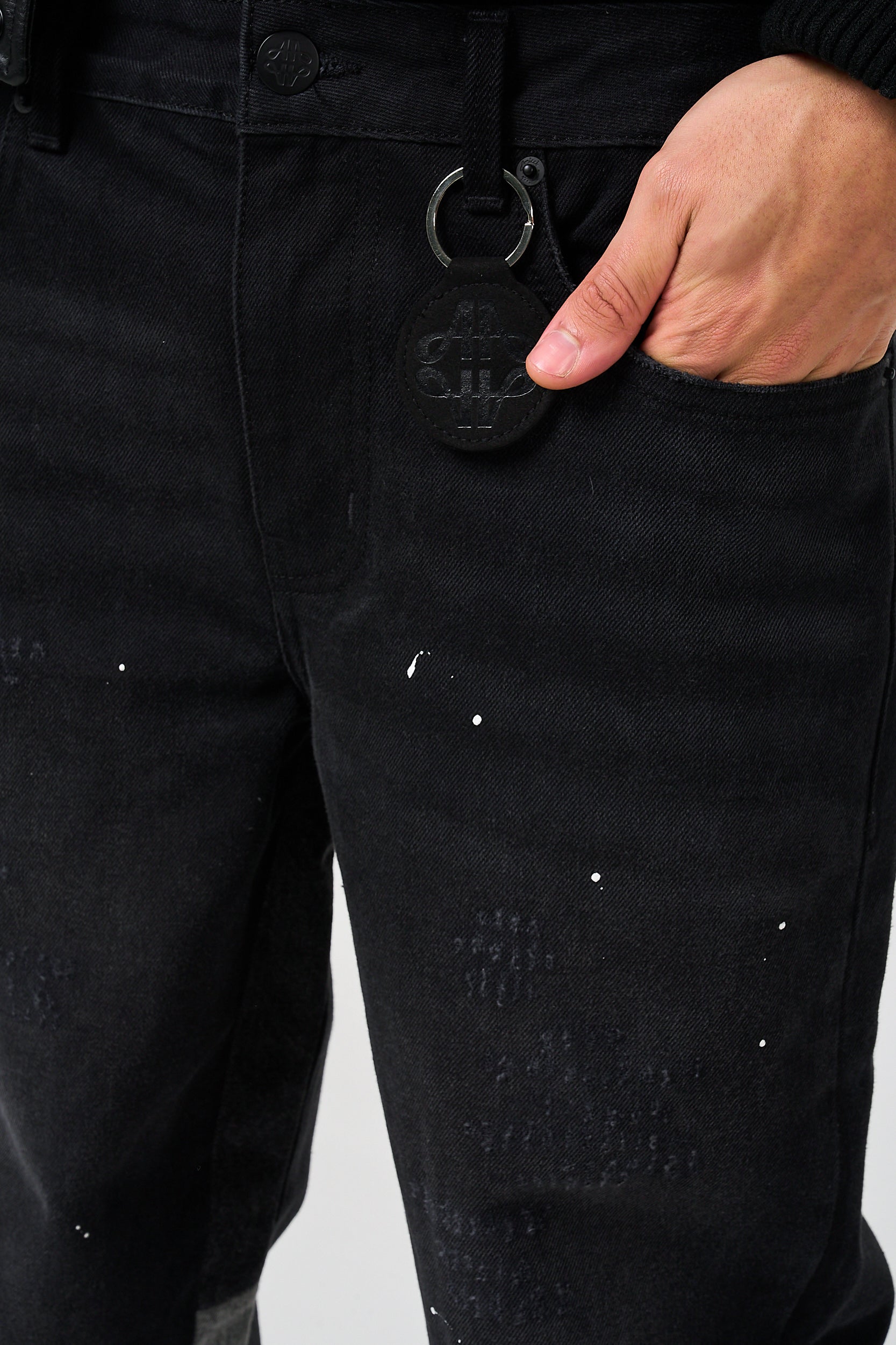 Maranello Black Flare Jean