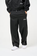 Bleecker zwarte joggingbroek met rits