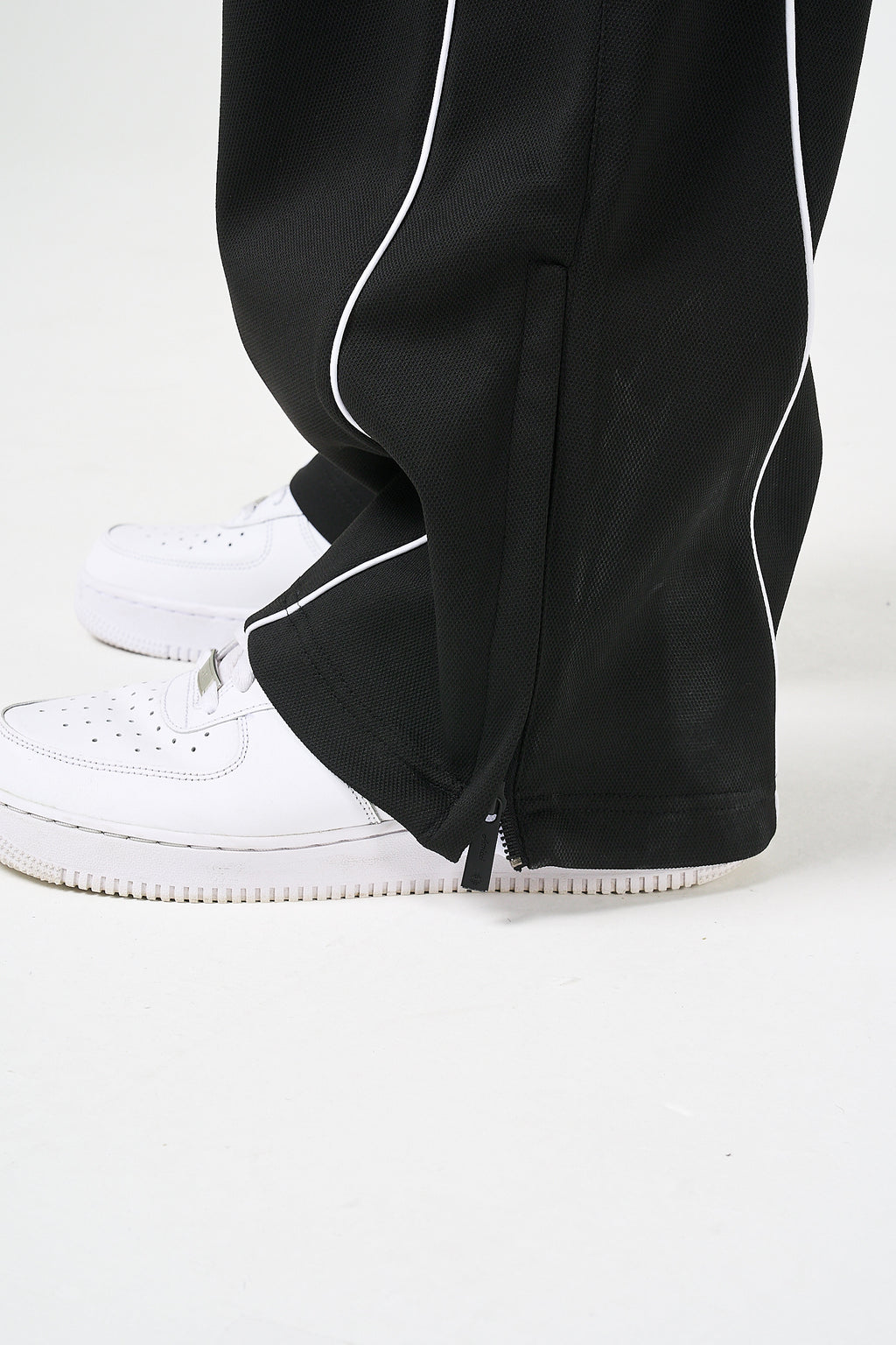 Bleecker Black Zip Through Bottoms